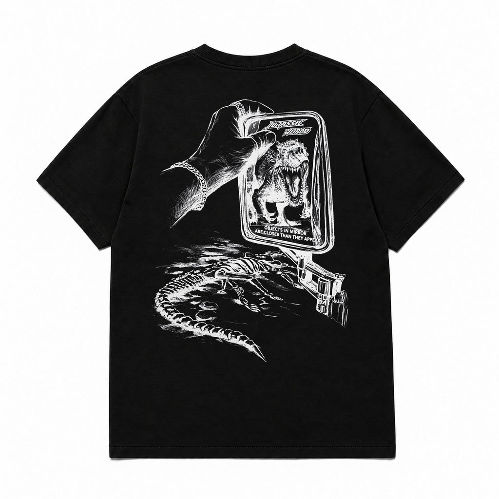 Black Jurassic World Survival T-Shirt