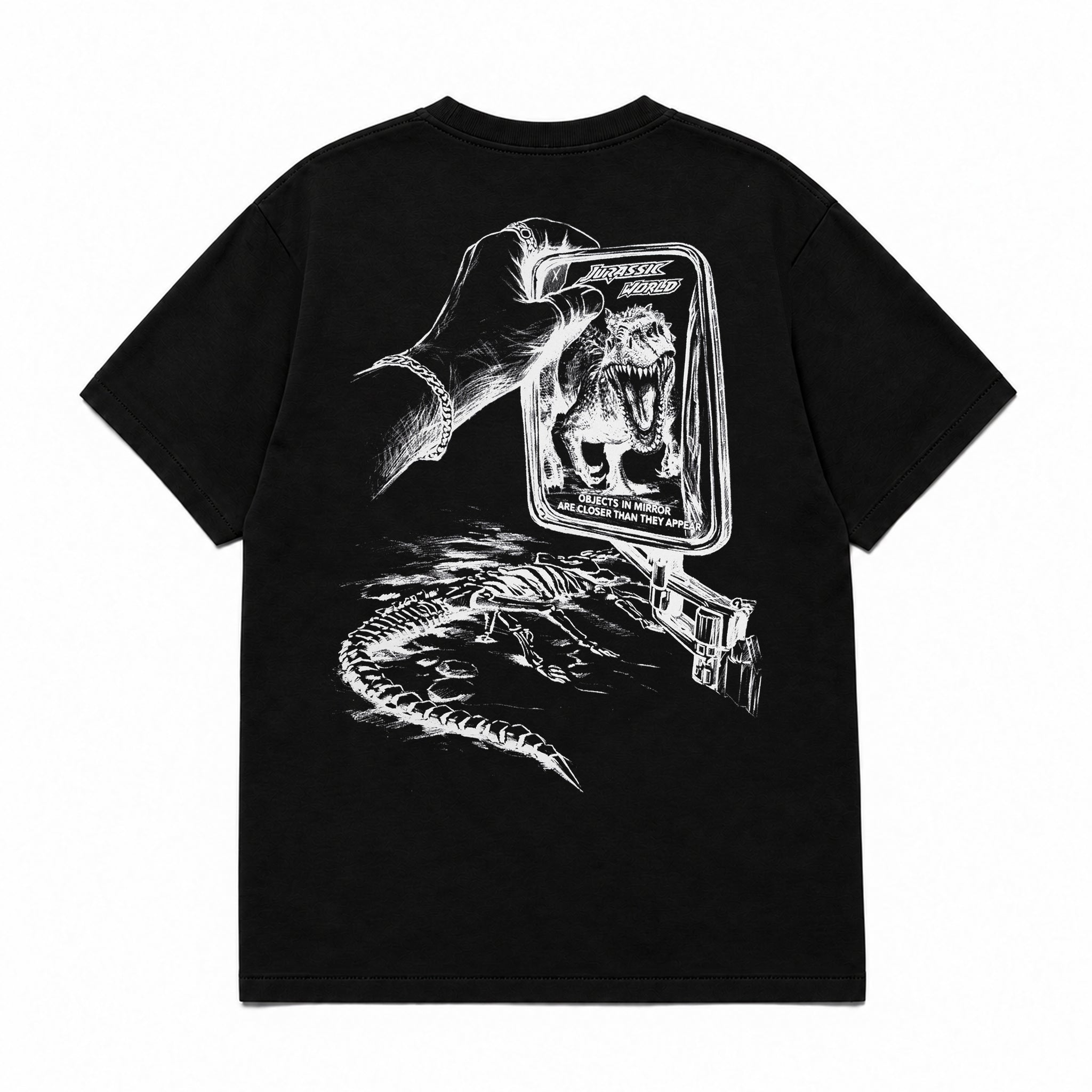 Black Jurassic World Survival T-Shirt