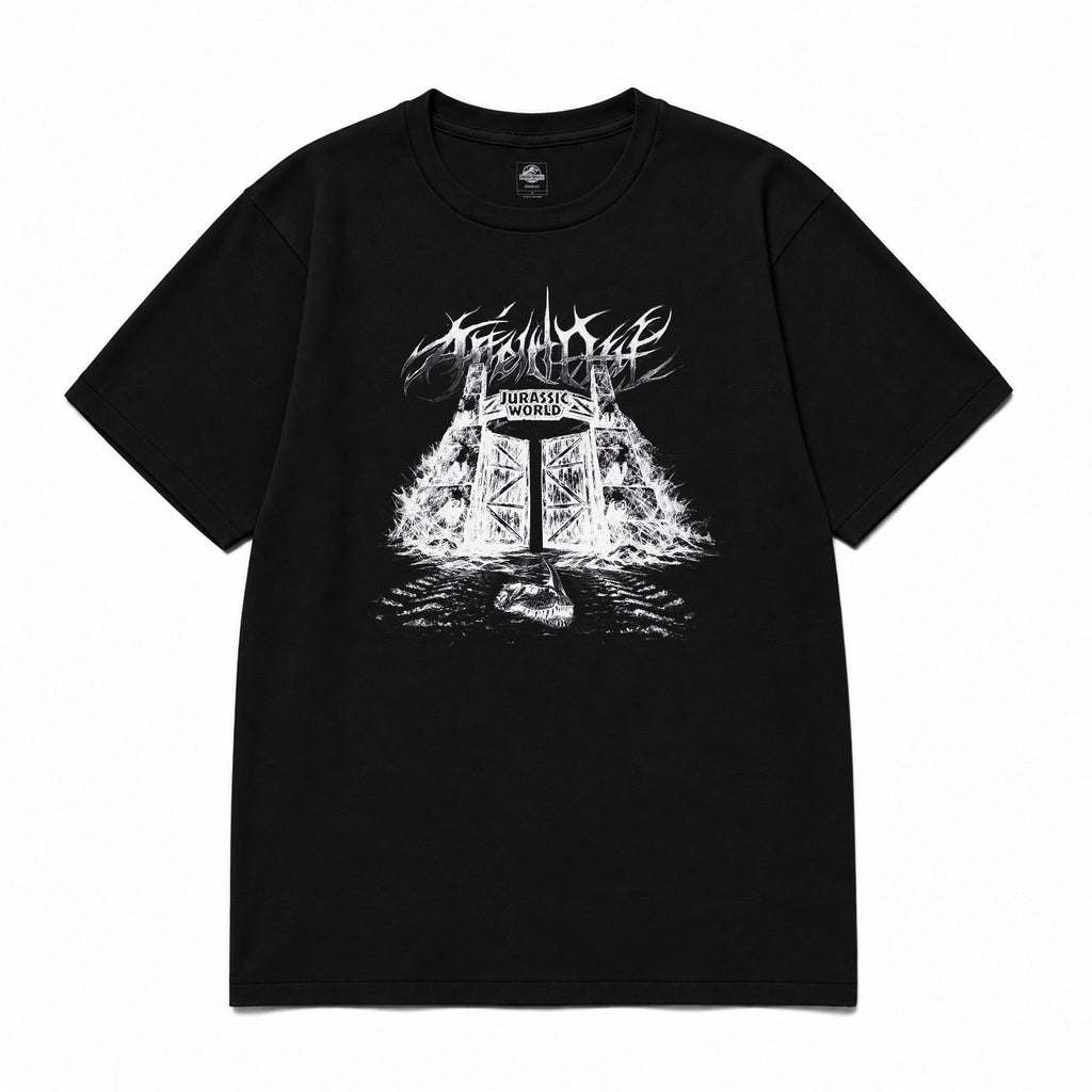 Black Jurassic World Survival T-Shirt