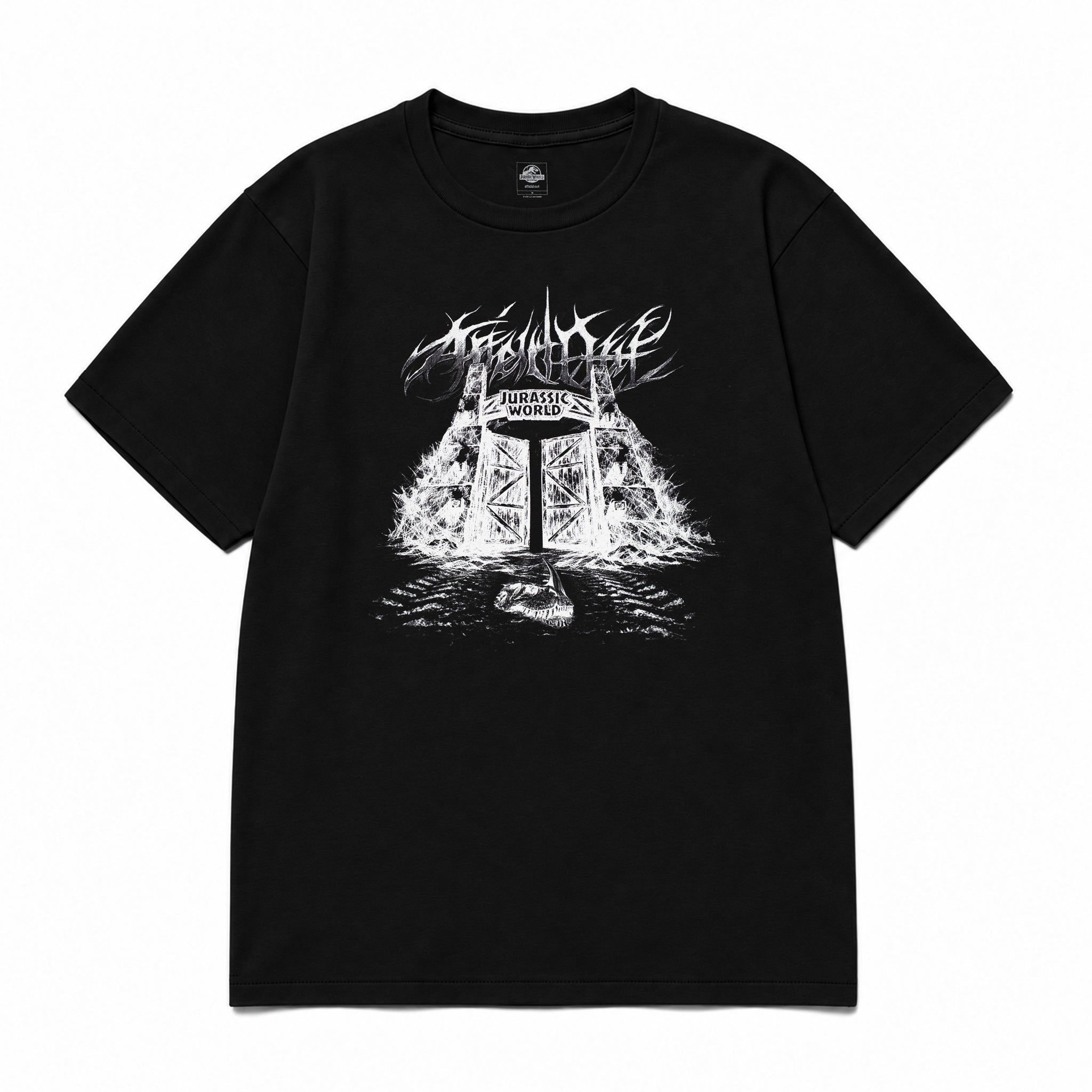 Black Jurassic World Survival T-Shirt