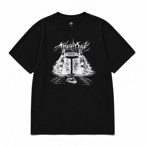 Black Jurassic World Survival T-Shirt
