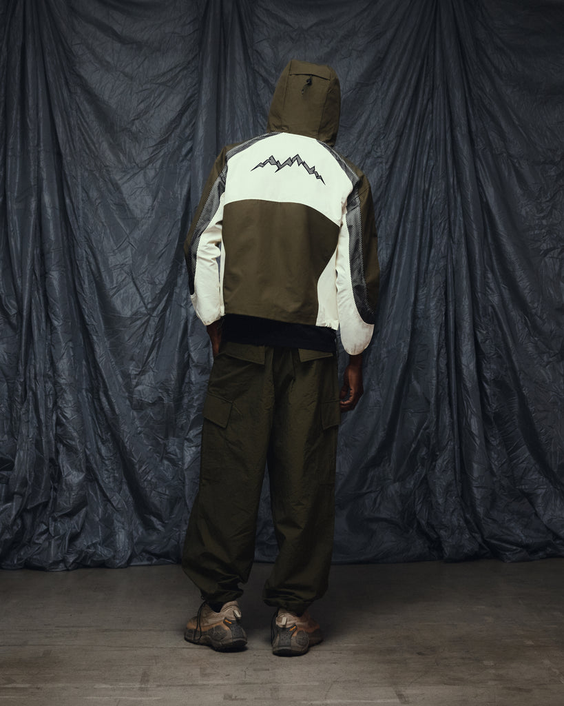 Green Mesh Windbreaker