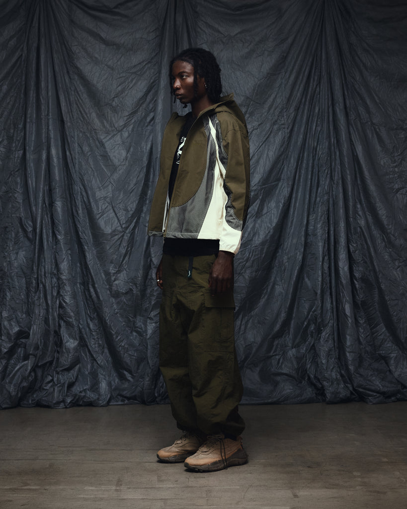 Green Mesh Windbreaker – Afield Out