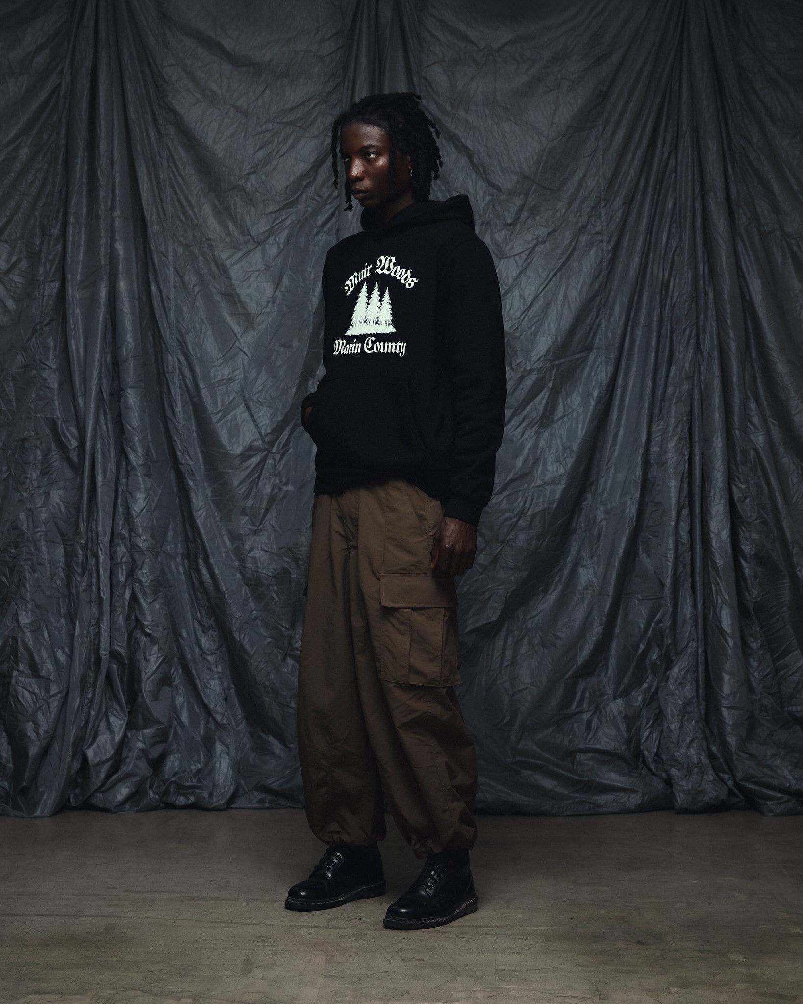Black Muir Woods Hoodie