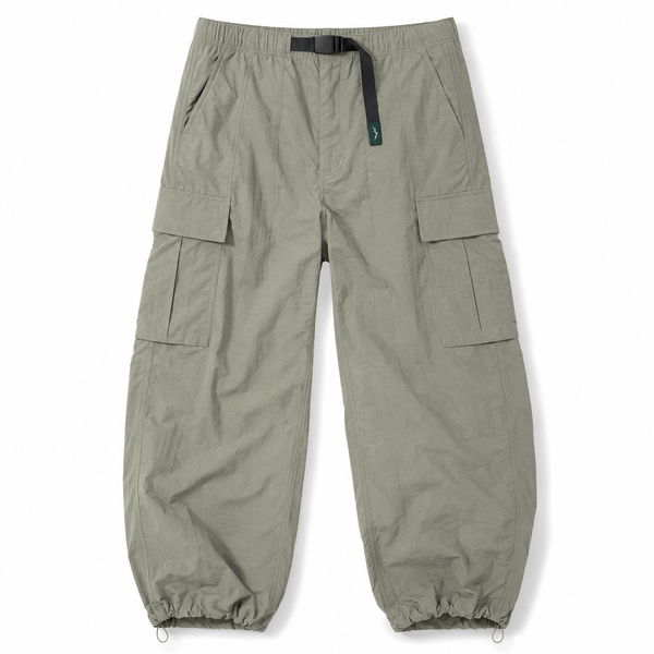Seafoam Nylon Utility Pants