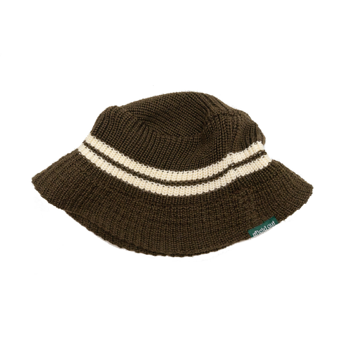 Brown Moro Knit Bucket Hat