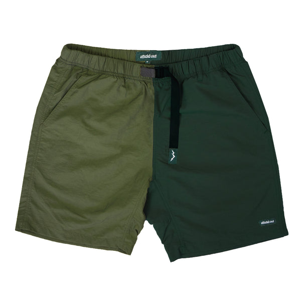 Green/Light Green Duotone Sierra Climbing Shorts
