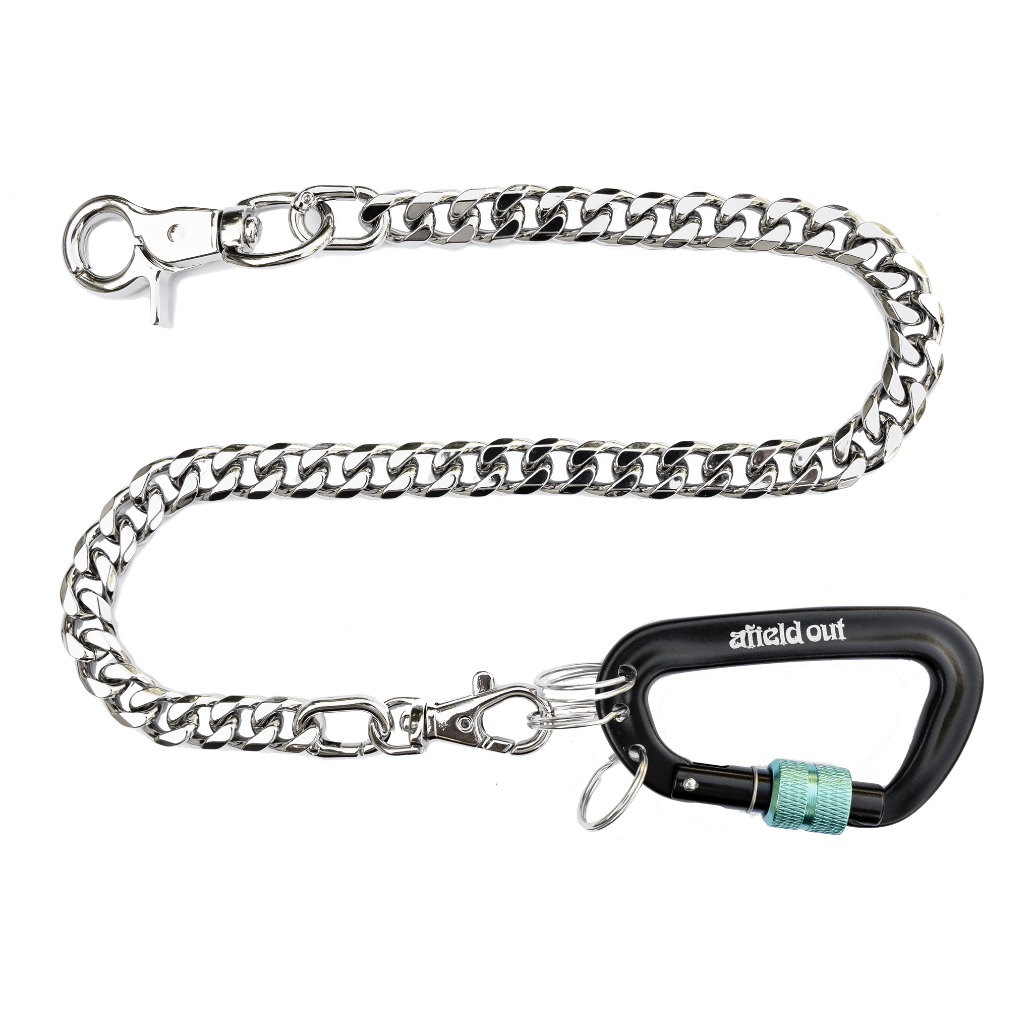 Black Carabiner Link