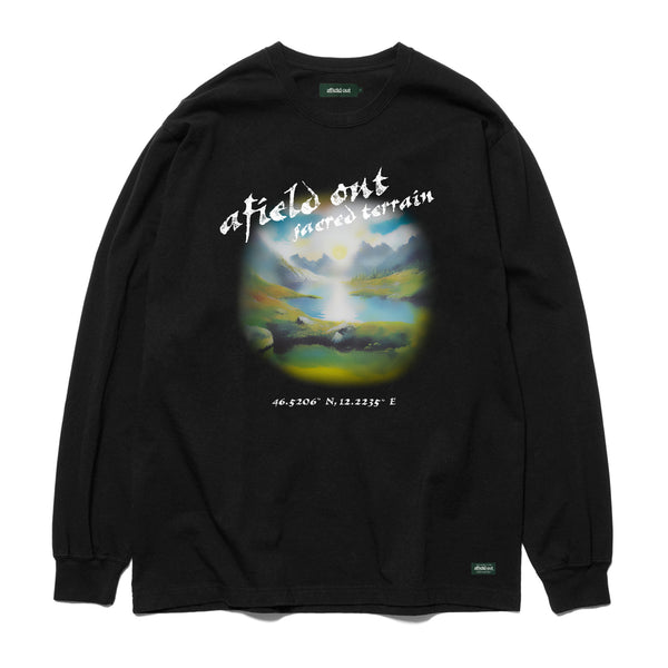 Black Terrain L/S T-Shirt