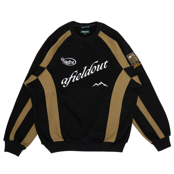 Brown Pitch Crewneck