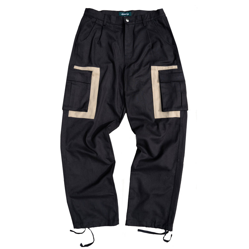 【2plan】Blate Half Line Cargo Pants 2plan】Blate Half Line Cargo Pants