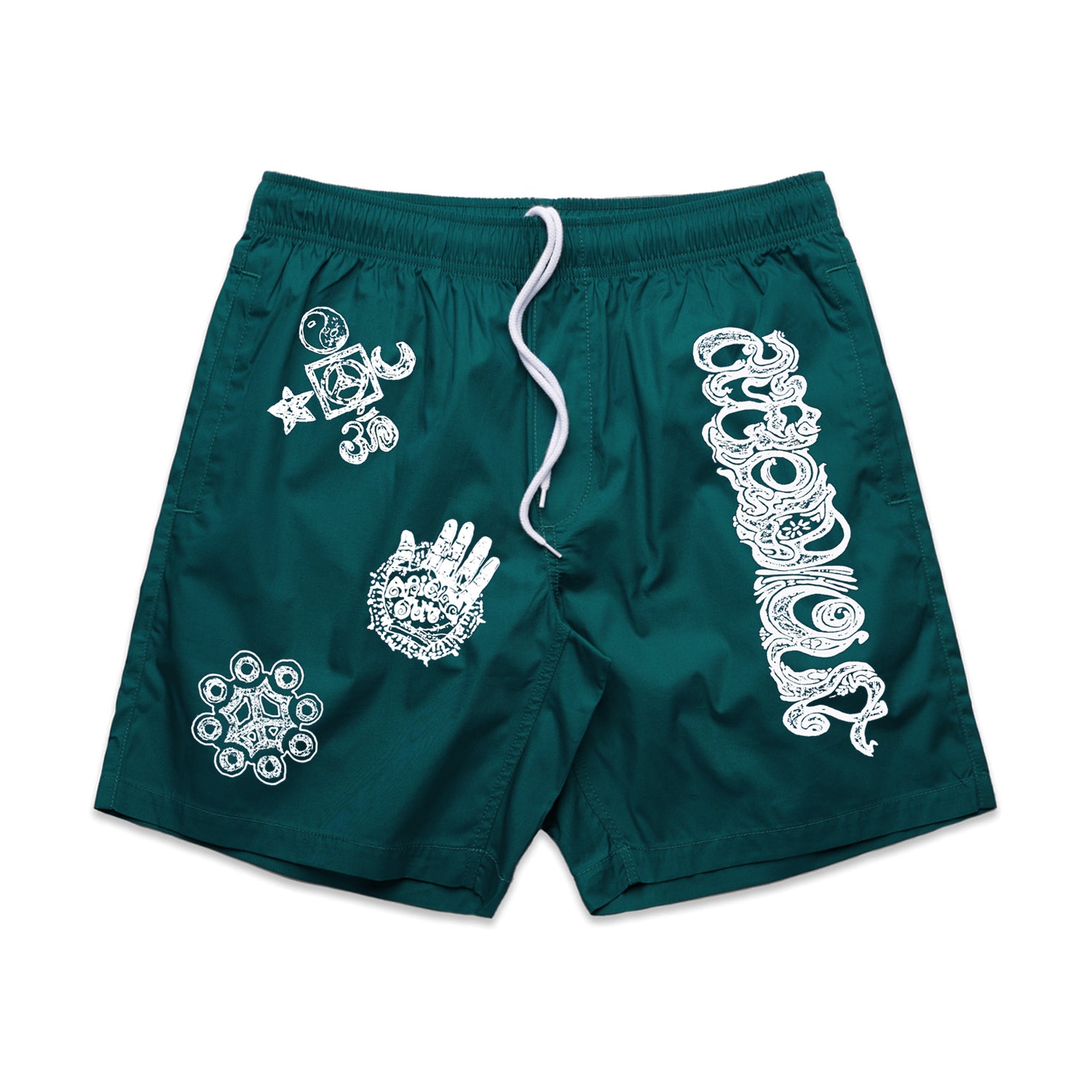 Teal Element Shorts