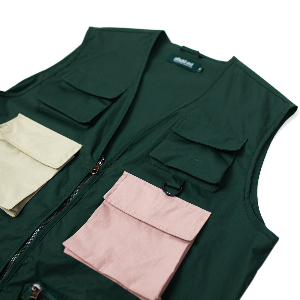 Green Langley Utility Vest