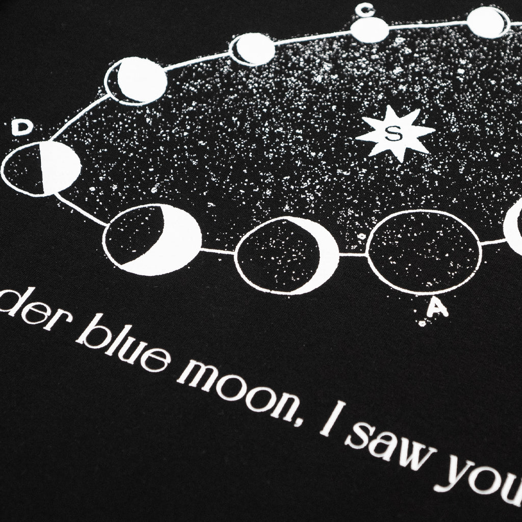 Black Blue Moon L/S T-Shirt