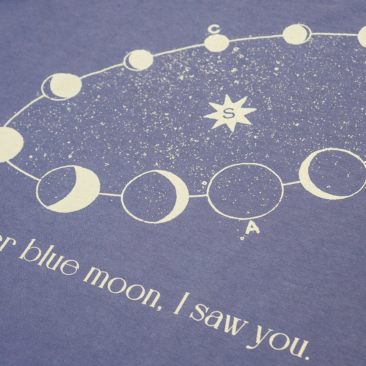 Purple Blue Moon L/S T-Shirt