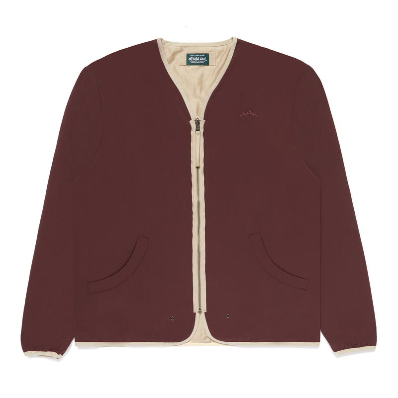 Maroon/Khaki Cedar Reversible Liner