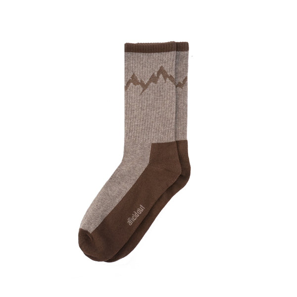 Brown Alp Socks