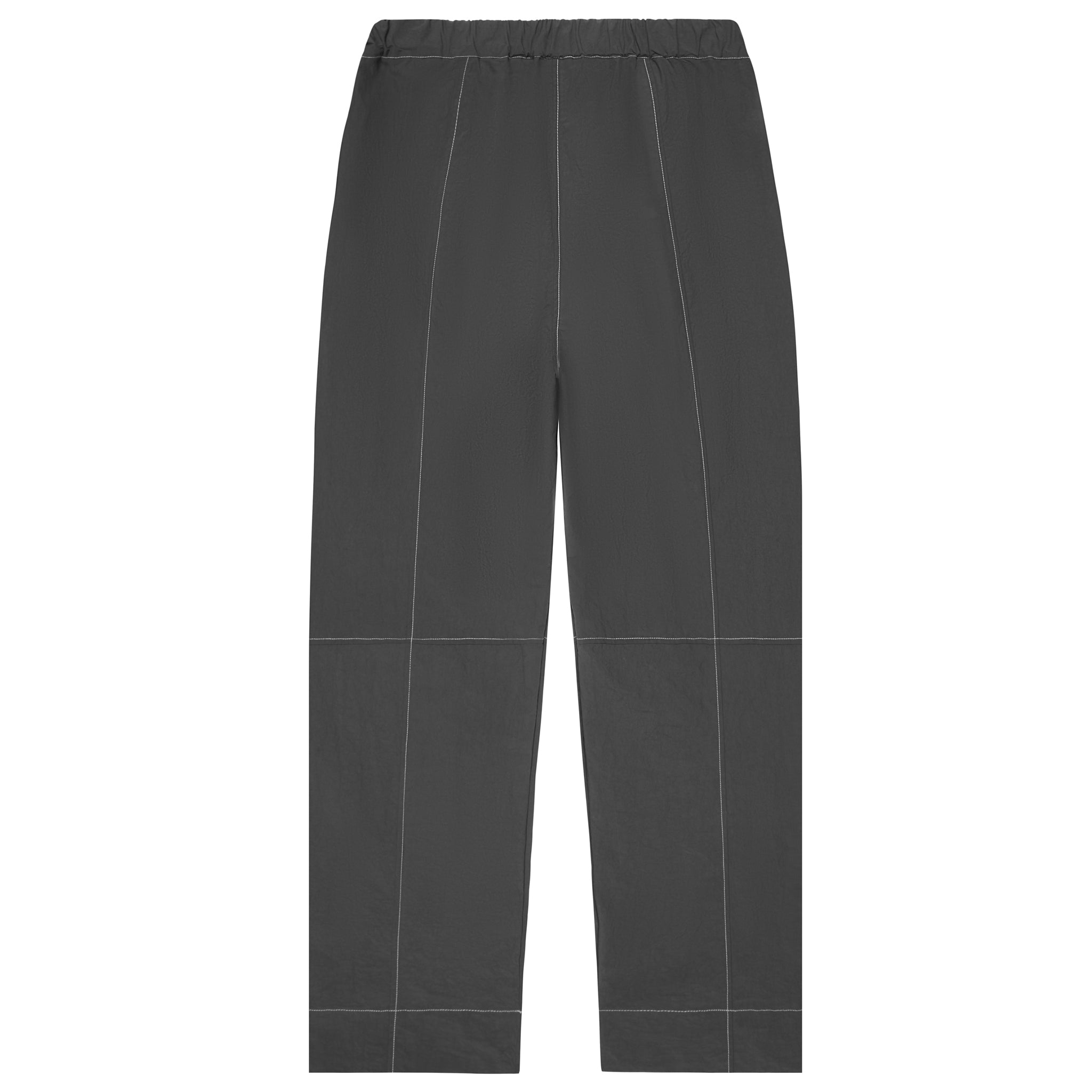 Grey Stitch Nylon Pants