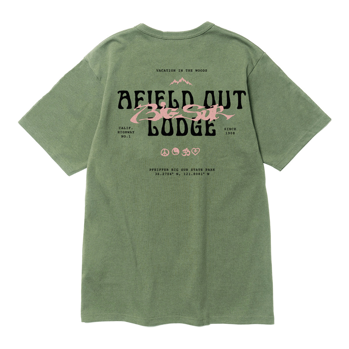 Green Big Sur T-Shirt